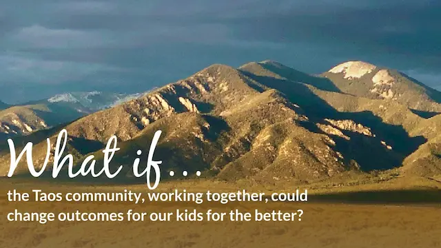 Cover 2021 Taos County Education Snapshot